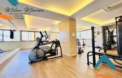 Imagem 16: INCRÍVEL VISTA MAR 1/4. Piscina, Churrasqueira, Imóvel mobiliadoeAr-condicionado