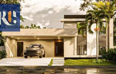 Imagem: A casa em condomínio possui 3 Dormitórios, 3 Banheiros, 4