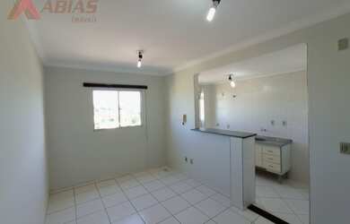 Imagem: O apartamento possui 1 Dormitório, 1 Banheiro, 1 Vaga na garagem