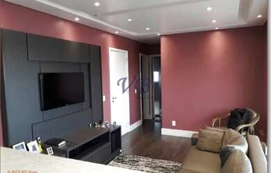 Imagem 9: Apto - Vila Homero Thon. Piscina, Churrasqueira, VarandaeÁrea de serviço