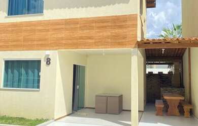 Imagem: A casa em condomínio possui 3 Dormitórios, 2 Banheiros, 1