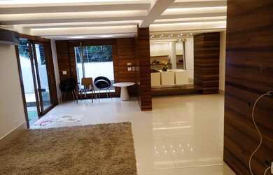 Imagem: A casa em condomínio possui 4 Dormitórios, 4 Banheiros, 2