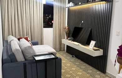 Imagem: O apartamento possui 1 Dormitório, 1 Banheiro, 36m² de Área