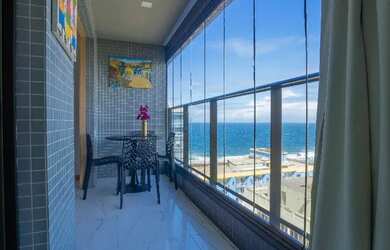 Imagem: O apartamento possui 1 Dormitório, 1 Banheiro, 1 Vaga na garagem