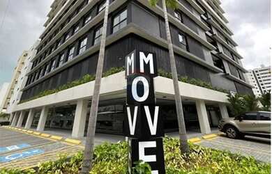 Imagem: O studio possui 1 Dormitório, 1 Banheiro, 1 Vaga na garagem