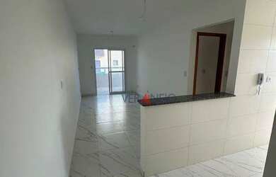 Imagem: O apartamento possui 1 Dormitório, 2 Banheiros, 1 Vaga na garagem