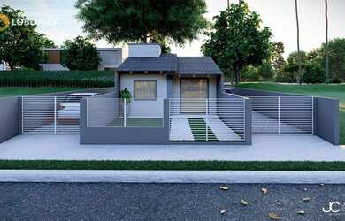 Imagem: A casa em condomínio possui 2 Dormitórios, 1 Banheiro, 2 Vagas