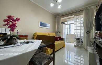 Imagem 1: Apartamento para venda tem 45 metros quadrados com 1 quarto em Ponta da Praia - Santos - S