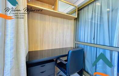 Imagem 12: INCRÍVEL VISTA MAR 1/4. Piscina, Churrasqueira, Imóvel mobiliadoeAr-condicionado