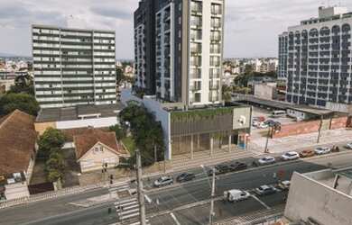 Imagem: O apartamento possui 1 Dormitório, 1 Banheiro, 40m² de Área