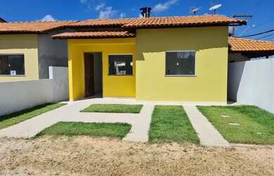 Imagem: A casa em condomínio possui 2 Dormitórios, 1 Banheiro e 50m²