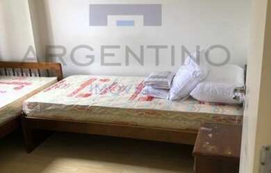 Imagem: O apartamento possui 1 Dormitório, 1 Banheiro, 1 Vaga na garagem