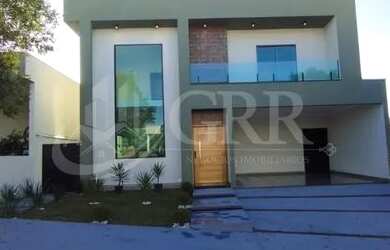 Imagem: A casa em condomínio possui 4 Dormitórios, 5 Banheiros, 4