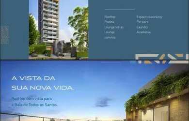 Imagem: O apartamento possui 1 Dormitório, 1 Banheiro, 1 Vaga na garagem