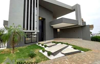 Imagem: A casa em condomínio possui 3 Dormitórios, 5 Banheiros, 4