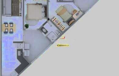 Imagem 8: Apartamento Garden à venda, 62 m² por R$ 471.000,00 - Paraíso - Santo...