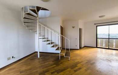 Imagem: O apartamento na cobertura possui 4 Dormitórios, 5 Banheiros