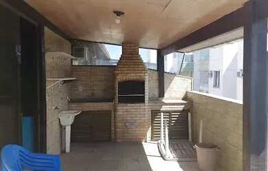 Imagem: O apartamento na cobertura possui 3 Dormitórios, 2 Banheiros