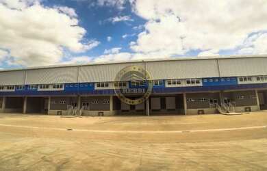 Imagem: O depósito possui 15.000m² de Área e está localizado em