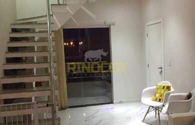 Imagem: O apartamento na cobertura possui 3 Dormitórios, 2 Banheiros