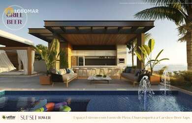 Imagem 7: Apartamento quadra mar, 2 suítes, 2 vagas, à venda, 79 m² por R$ 880.000 - Itacolomi - Bal