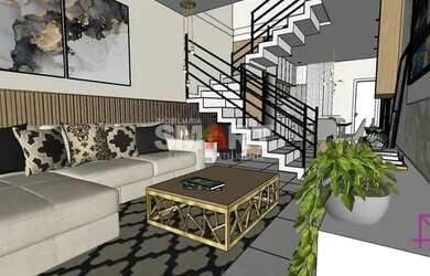 Imagem: A casa possui 2 Dormitórios, 3 Banheiros, 1 Vaga na garagem