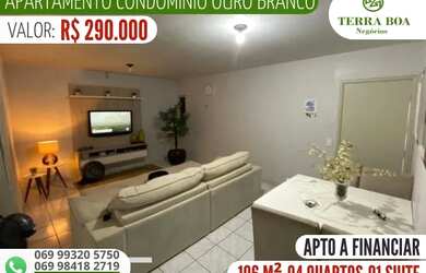 Imagem: O apartamento possui 4 Dormitórios, 2 Banheiros, 1 Vaga na