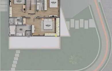 Imagem 13: Belíssima casa com 3 suítes no charmoso jardim nova cachoeira. REF 388