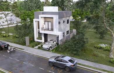 Imagem 2: CASA TÉRREA C/ PÉ DIREITO DUPLO, 4 QUARTOS 1 SUÍTE , ÁREA GOURMET...