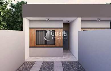 Imagem: A casa possui 2 Dormitórios, 1 Banheiro, 1 Vaga na garagem