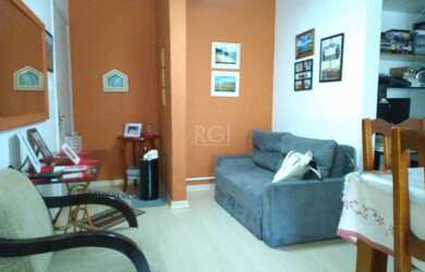 Imagem: O apartamento possui 1 Dormitório, 1 Banheiro, 1 Vaga na garagem