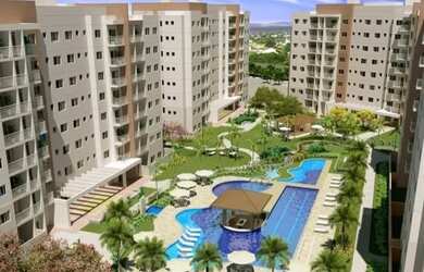 Imagem: O apartamento possui 2 Dormitórios, 2 Banheiros, 1 Vaga na