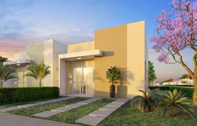 Imagem: A casa em condomínio possui 2 Dormitórios, 1 Banheiro, 1 Vaga