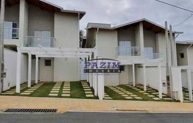 Imagem: A casa em condomínio possui 3 Dormitórios, 2 Banheiros, 2