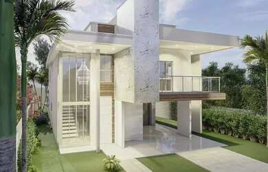 Imagem: A casa em condomínio possui 3 Dormitórios, 4 Banheiros, 3