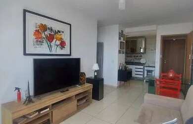 Imagem: O apartamento possui 1 Dormitório, 1 Banheiro, 1 Vaga na garagem