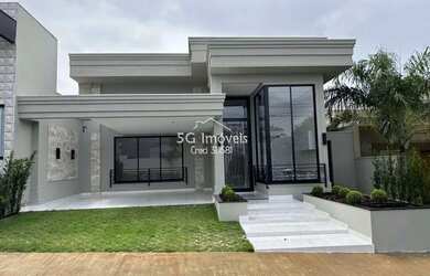 Imagem: A casa em condomínio possui 3 Dormitórios, 5 Banheiros, 4