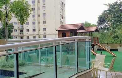 Imagem: O apartamento possui 1 Dormitório, 1 Banheiro, 1 Vaga na garagem