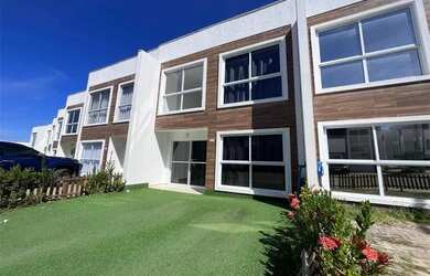 Imagem: A casa em condomínio para alugar possui 2 Dormitórios, 3 Banheiros