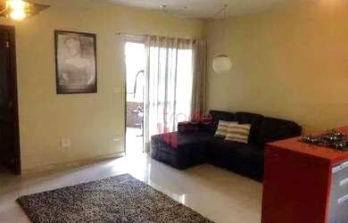 Imagem: O apartamento possui 1 Dormitório, 1 Banheiro, 1 Vaga na garagem