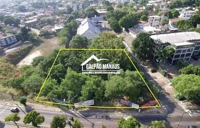 Imagem: O terreno possui 6.300m² de Área e está localizado em Aleixo