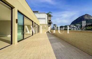 Imagem: O apartamento na cobertura possui 4 Dormitórios, 5 Banheiros