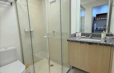 Imagem 7: Studio de 1 quarto, mobiliado, com varanda, linda vista e ótima estrutura no prédio. Perto