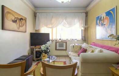 Imagem: O apartamento possui 1 Dormitório, 2 Banheiros, 1 Vaga na garagem