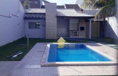 Imagem: A casa em condomínio possui 4 Dormitórios, 2 Banheiros, 2