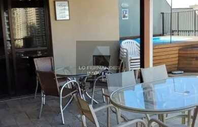 Imagem: O apartamento na cobertura possui 2 Dormitórios, 3 Banheiros