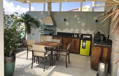 Imagem: O apartamento na cobertura à venda possui 3 Dormitórios, 2