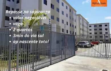 Imagem 1: Apartamento de repasse na sapiranga a poucos metros do shopping via sul,...