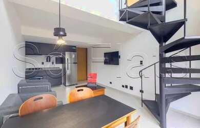 Imagem 2: Flat estilo Duplex disponível para locação muito bem localizado ficando próximo da Av. Pau