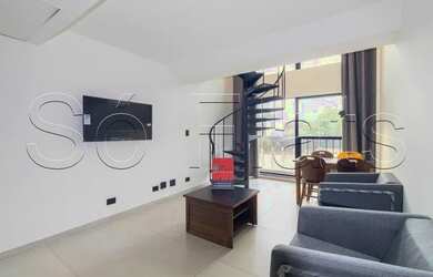 Imagem 3: Flat estilo Duplex disponível para locação muito bem localizado ficando próximo da Av. Pau